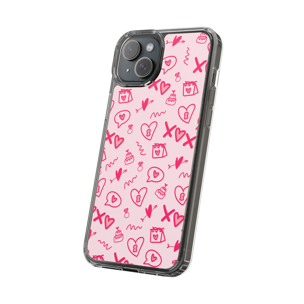 Pretty Pink Aesthetic Phone Case – Cute Protective Cover, Kawaii Shockproof Design for iPhone & Samsung