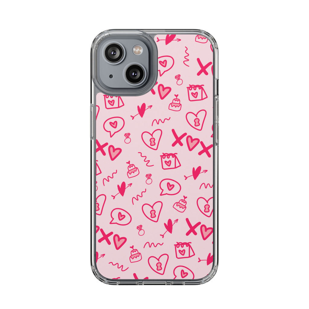 Pretty Pink Aesthetic Phone Case – Cute Protective Cover, Kawaii Shockproof Design for iPhone & Samsung