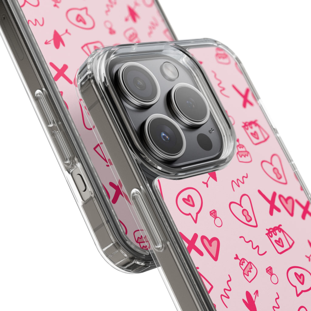 Pretty Pink Aesthetic Phone Case – Cute Protective Cover, Kawaii Shockproof Design for iPhone & Samsung