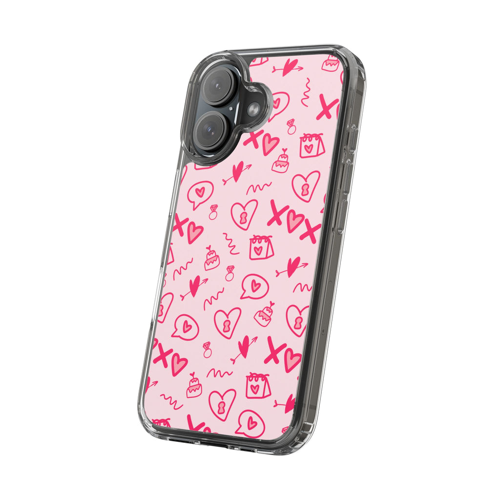 Pretty Pink Aesthetic Phone Case – Cute Protective Cover, Kawaii Shockproof Design for iPhone & Samsung