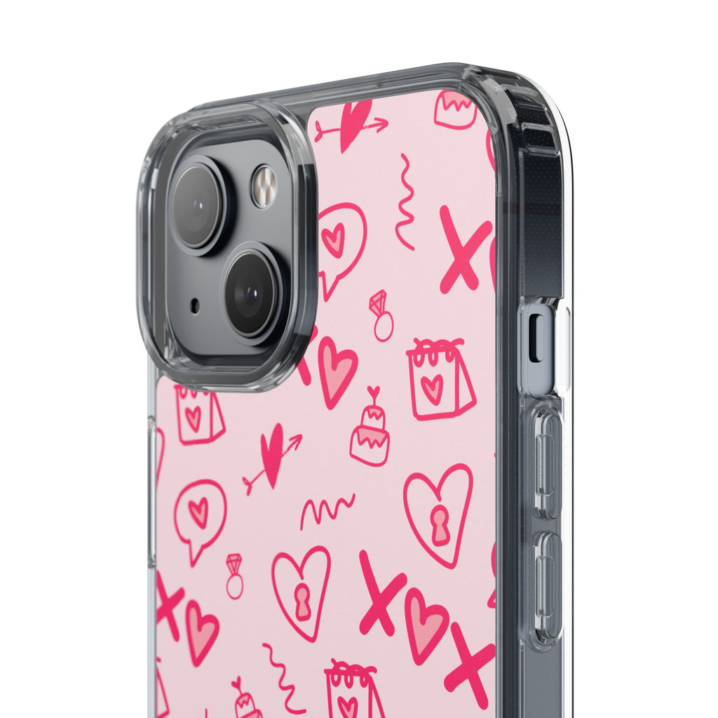Pretty Pink Aesthetic Phone Case – Cute Protective Cover, Kawaii Shockproof Design for iPhone & Samsung