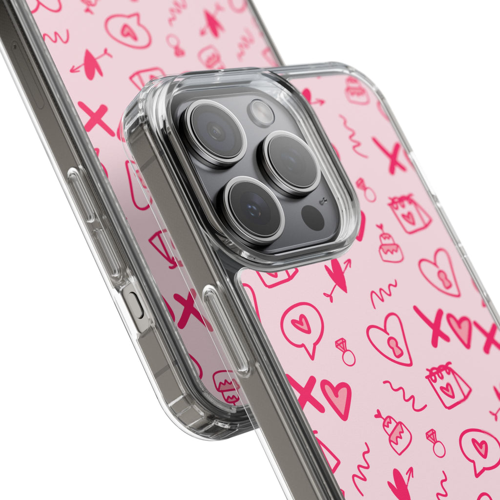 Pretty Pink Aesthetic Phone Case – Cute Protective Cover, Kawaii Shockproof Design for iPhone & Samsung