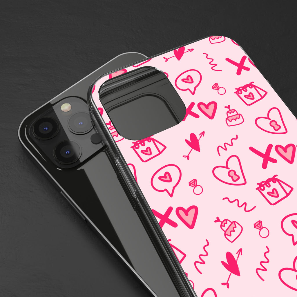 Pretty Pink Aesthetic Phone Case – Cute Protective Cover, Kawaii Shockproof Design for iPhone & Samsung