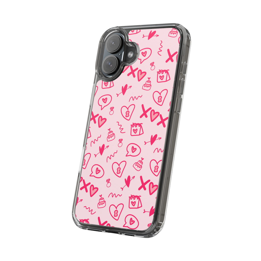 Pretty Pink Aesthetic Phone Case – Cute Protective Cover, Kawaii Shockproof Design for iPhone & Samsung