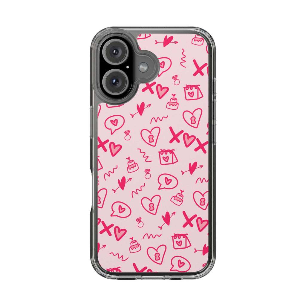 Pretty Pink Aesthetic Phone Case – Cute Protective Cover, Kawaii Shockproof Design for iPhone & Samsung
