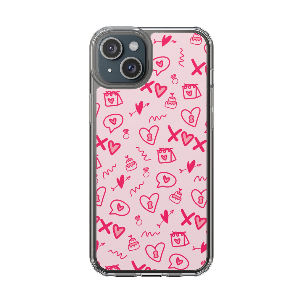 Pretty Pink Aesthetic Phone Case – Cute Protective Cover, Kawaii Shockproof Design for iPhone & Samsung