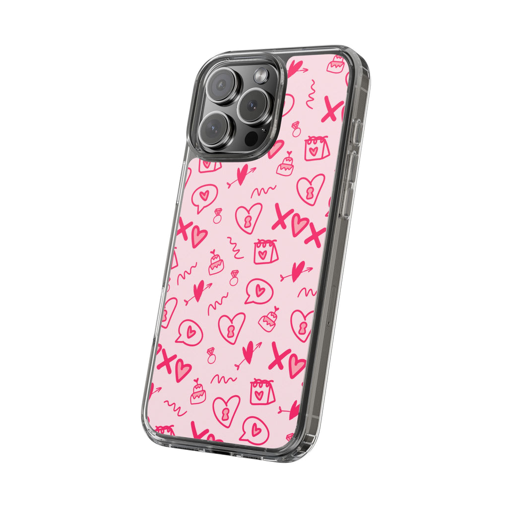Pretty Pink Aesthetic Phone Case – Cute Protective Cover, Kawaii Shockproof Design for iPhone & Samsung