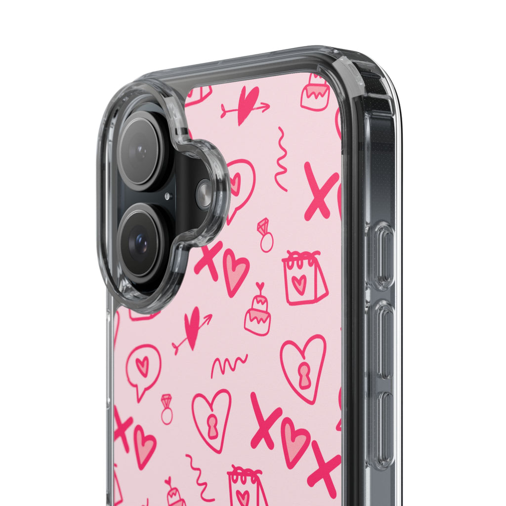 Pretty Pink Aesthetic Phone Case – Cute Protective Cover, Kawaii Shockproof Design for iPhone & Samsung
