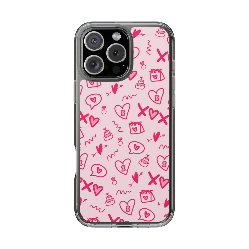 Pretty Pink Aesthetic Phone Case – Cute Protective Cover, Kawaii Shockproof Design for iPhone & Samsung