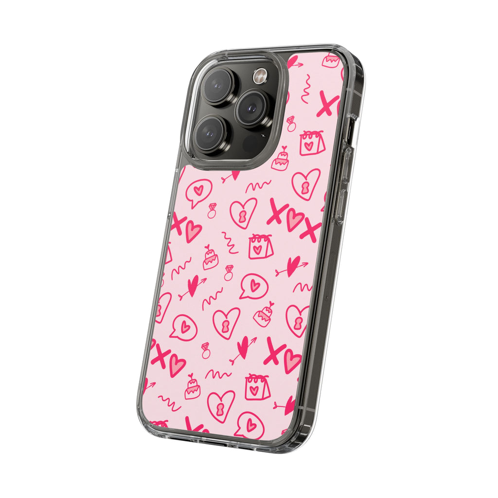 Pretty Pink Aesthetic Phone Case – Cute Protective Cover, Kawaii Shockproof Design for iPhone & Samsung
